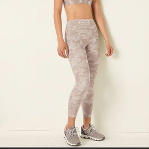 PINK gray camo leggings